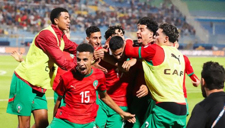 المنتخب المغربي في كأس العالم للشباب ضد إسبانيا